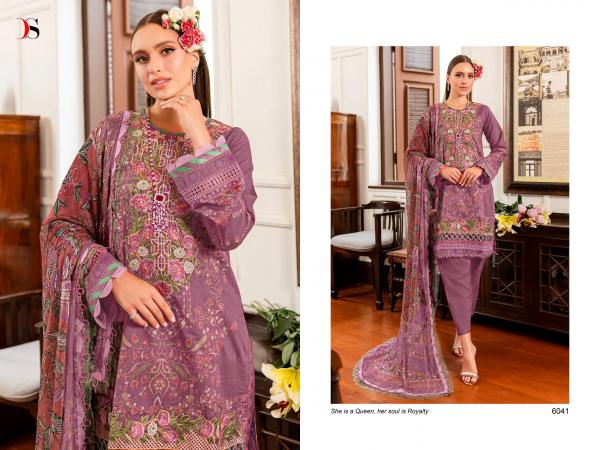 Deepsy Firdous Queens Court 7 Chiffon Dupatta Pakistani Suits